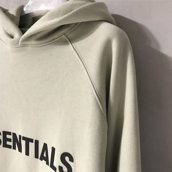 Fear of God Light Grey-Green Hooded Sweatshirt - Picture 5 of 8